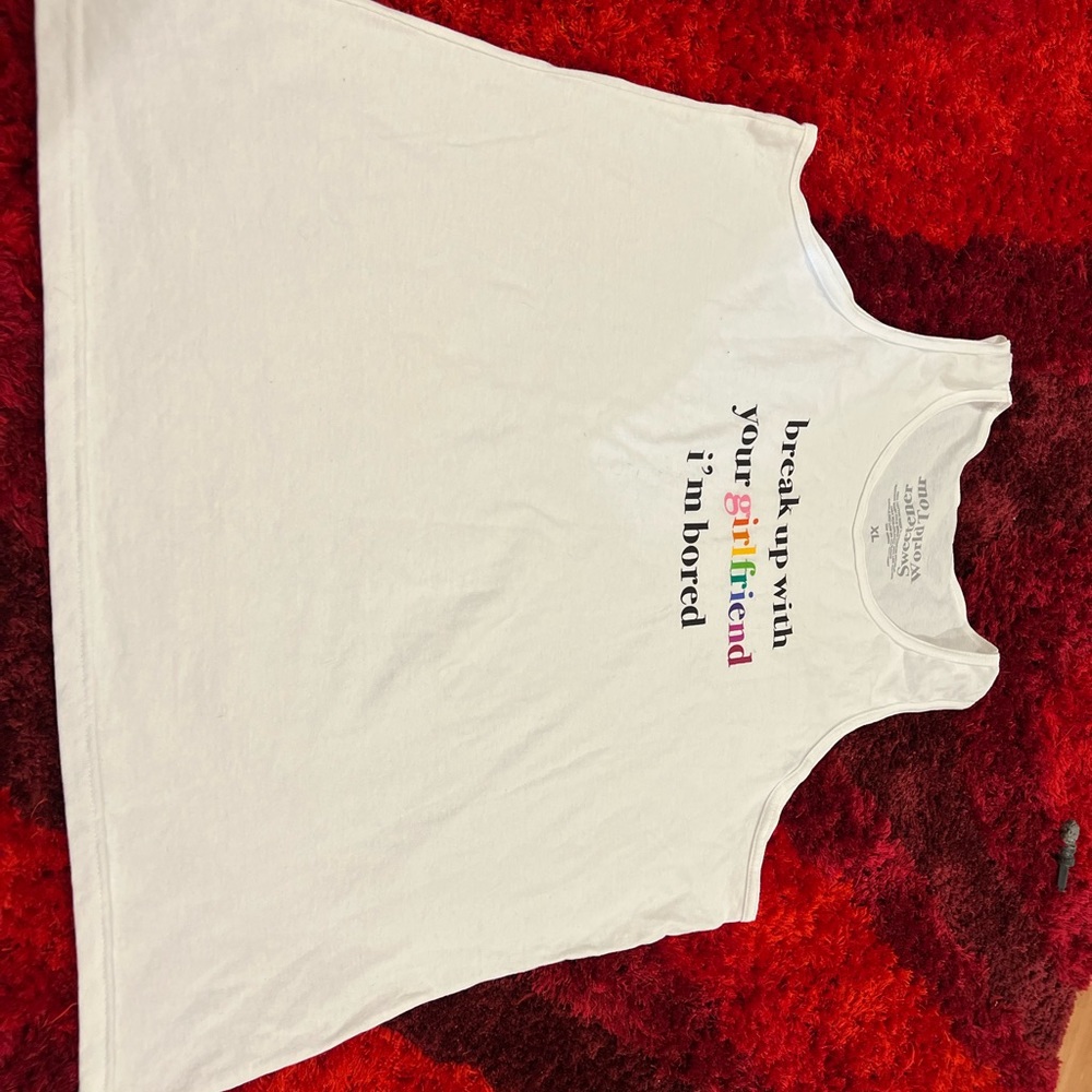 Ariana grande sweetener world tour tank top